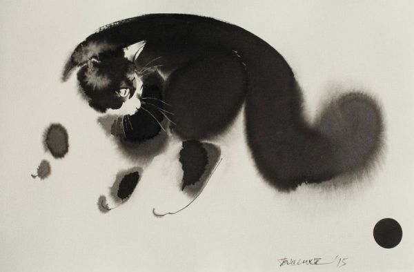 watercolor-cats-ink-paitings-endre-penovac-16.jpg (22.05 Kb)