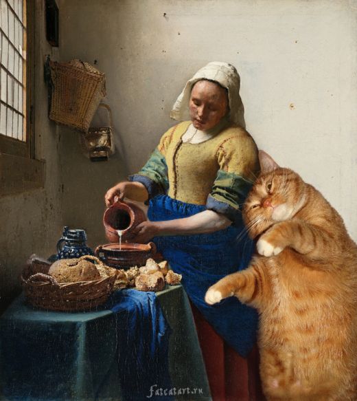 vermeer-the-milkmaid-cat.jpg (51.5 Kb)